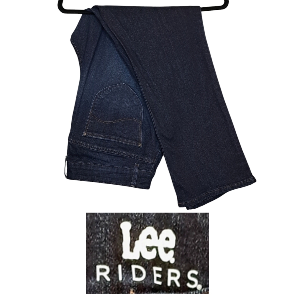 Lee Riders ◇ Womens, Dark Wash Jeans, Estimated Size 20, EUC